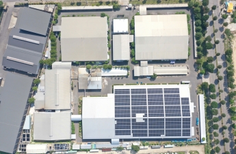 SOLAR ROOFTOP SYSTEM - PHONG PHU FACTORY DA NANG BRANCH: 1,101.7 KWP